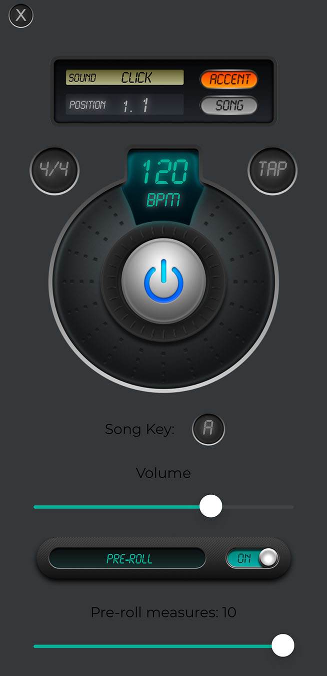 metronome view